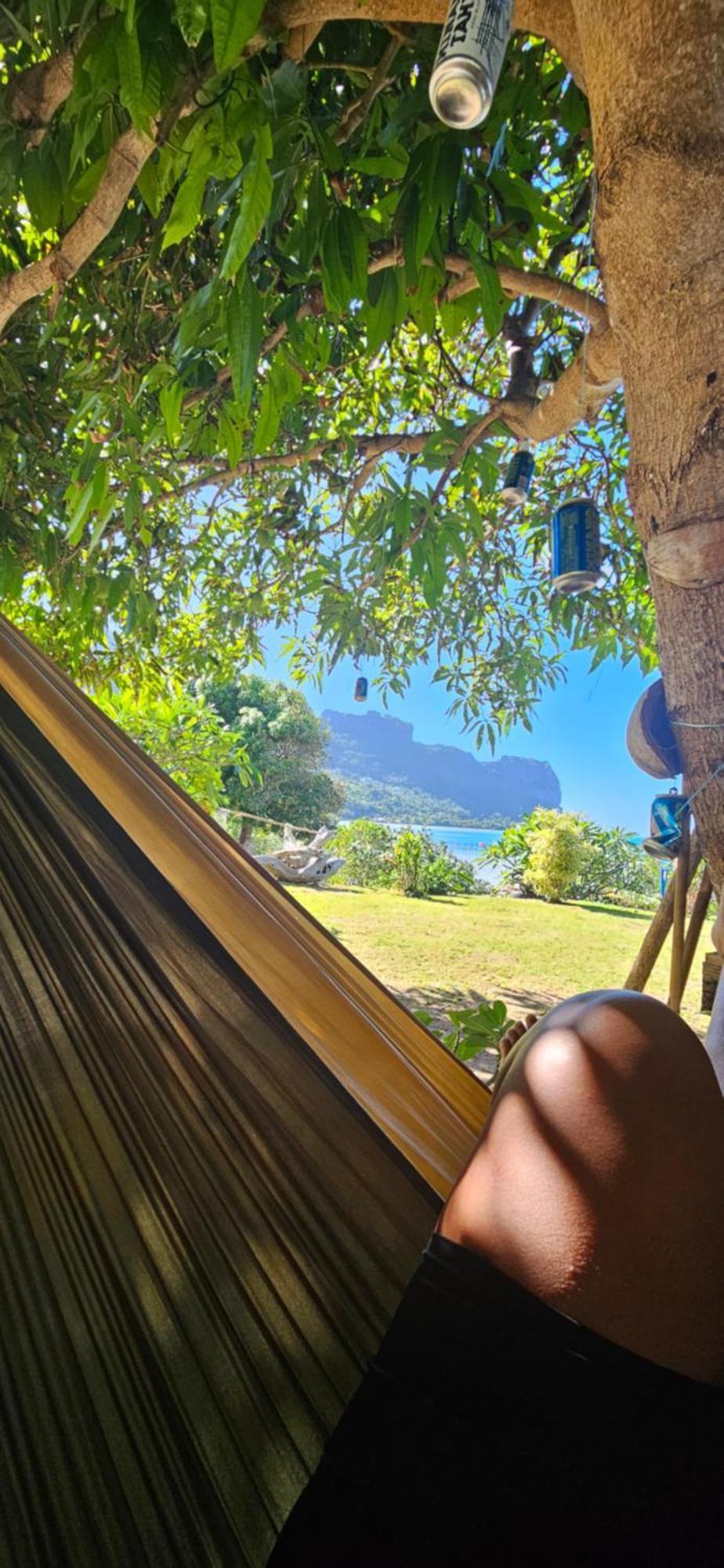 ホテル Taria Camping Te-Fare-Arii エクステリア 写真